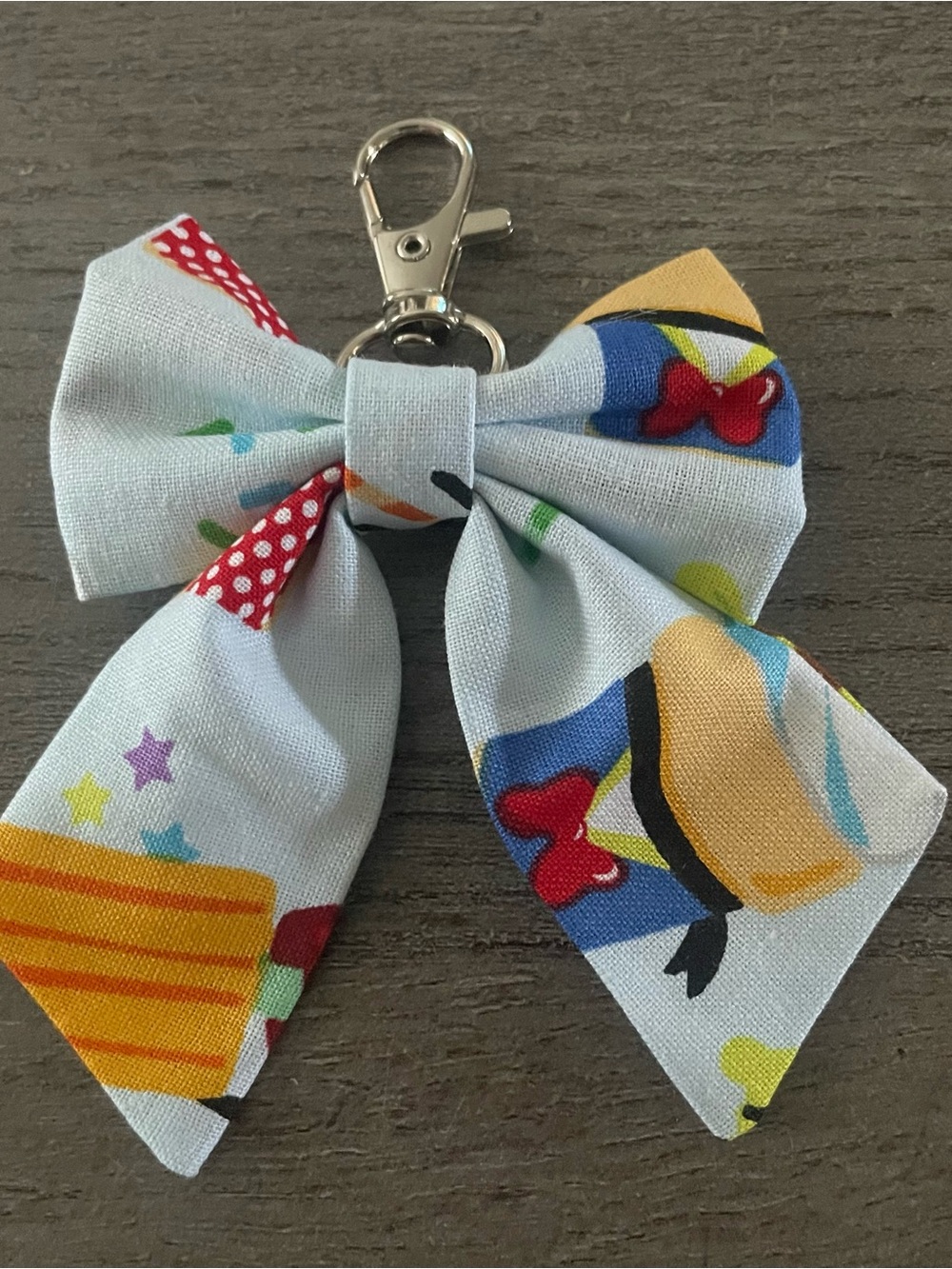 Disney Treats Bow Bag Charm